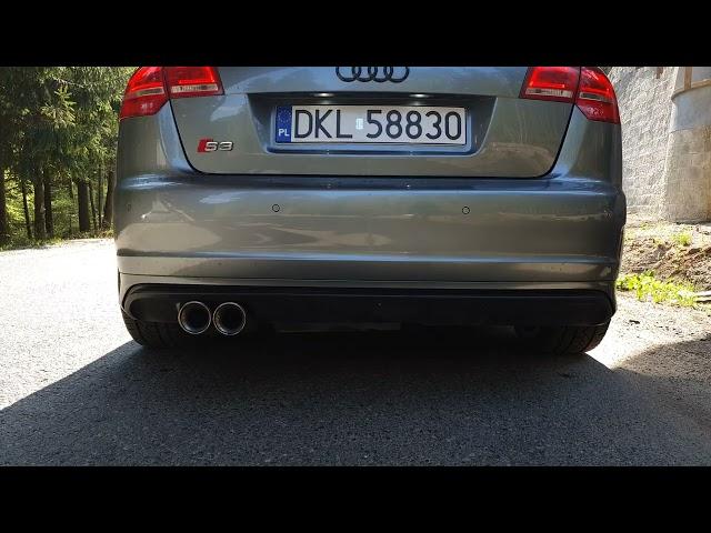 Audi s3 8p sportback . Fox exhaust Sound