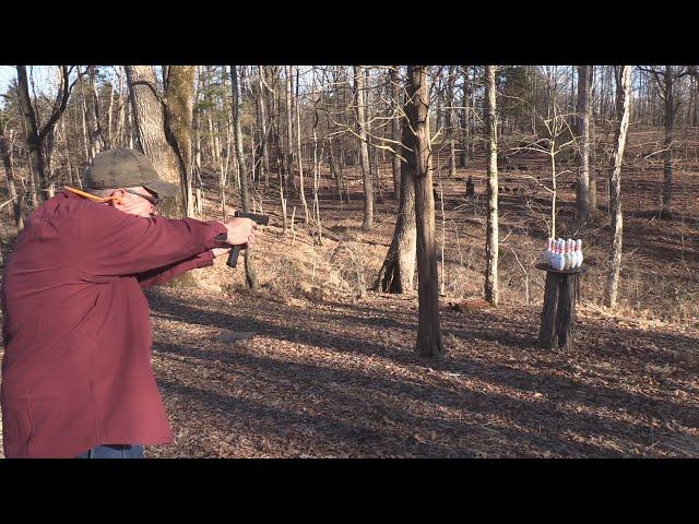 Glock 18 Vs Bowling Pins