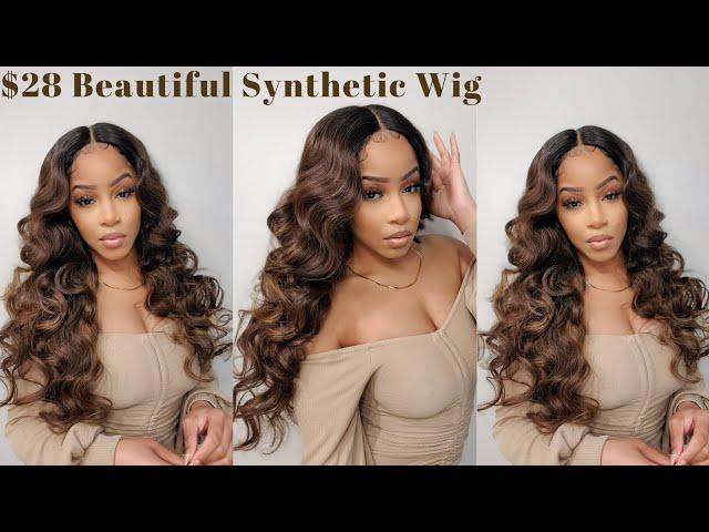 $28 BEAUTY  | Sensationnel Dashly Lace Front Wig Review | SharronReneé