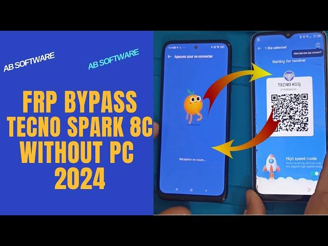 Frp Bypass Tecno Spark 8C new method All Tecno android 11 12 without Pc 2025