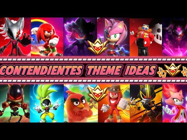 Theme para cada contendiente en Sonic Forces speed battle (idea)