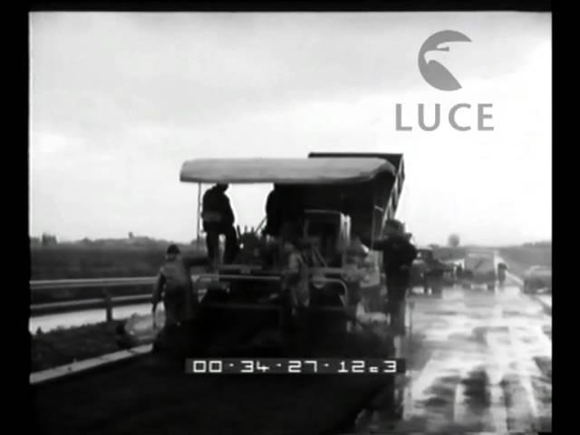 dicembre 1961: le autostrade