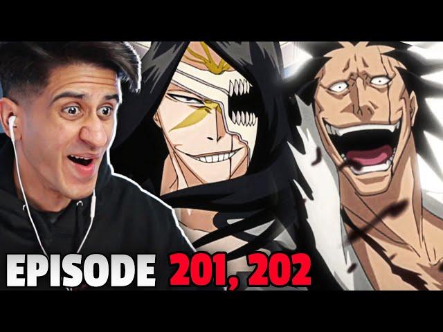 Kenpachi vs Nnoitora!! || Bleach Episode 201, 202 Reaction