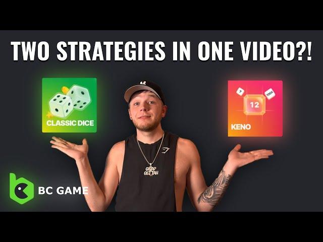 THE NEW BEST DICE & KENO STRATEGY FOR BC GAME!!