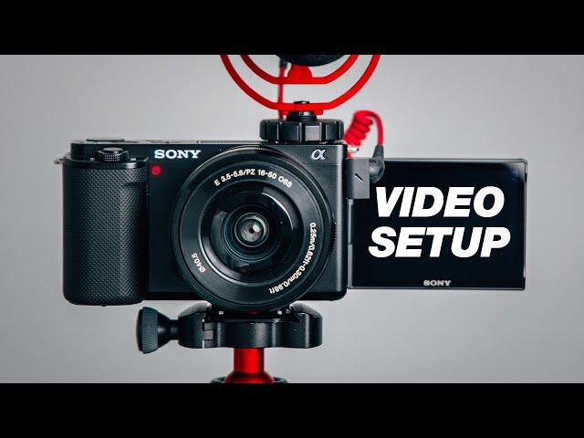 Sony ZV-E10 Tutorial: Quick Camera Setup & Best Settings for Video