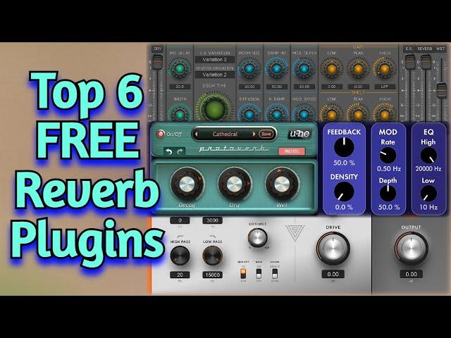 Top 6 FREE Reverb VST Plugins For Mixing & Music Production in 2024 (My Favorites I Actually Use)