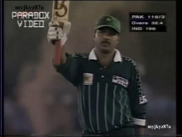 Pakistan 34/3, Ijaz 84 & Inzamam 63 * Match Winning knocks *  Vs India at Mohali 1999