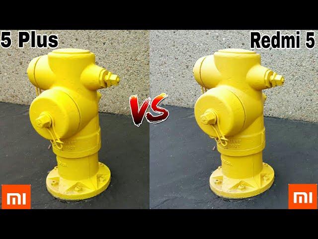 REDMI 5 Vs REDMI 5 PLUS : Detailed Camera Comparison