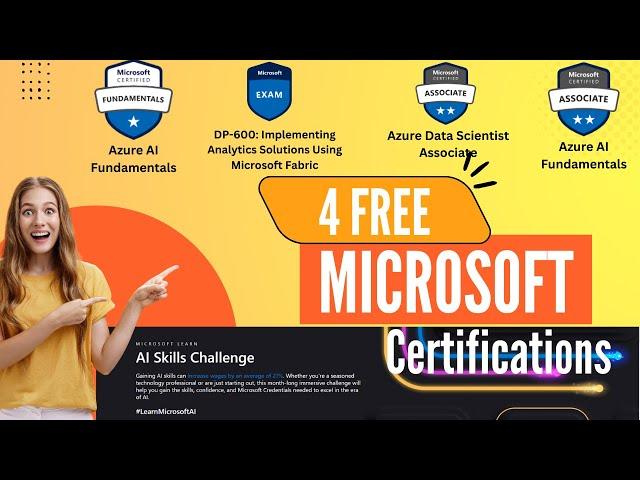 Get Free Microsoft Certification Voucher for Exam || 2024