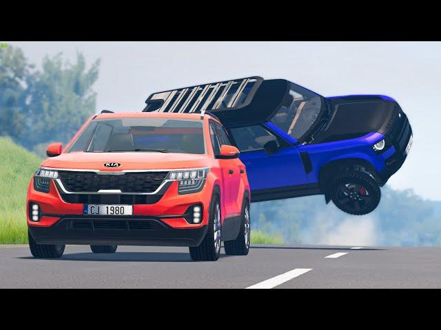 Extreme Car Crashes Compilation #224 - BeamNG Drive Crashes