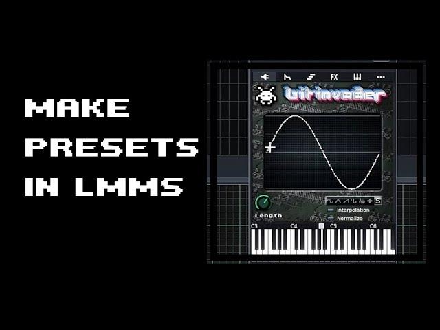 How to Make and Save Presets in LMMS - Load Instrument Presets Like a Boss