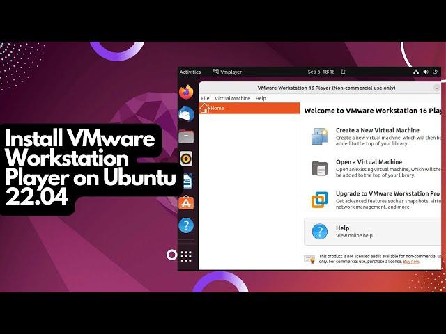 How to Install VMware Workstation Player in Ubuntu 22.04