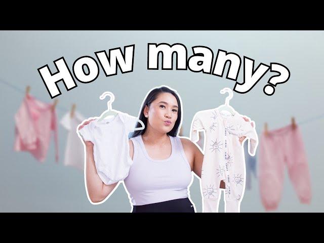 Baby clothes you REALLY need | Newborn Clothing 0-3 month