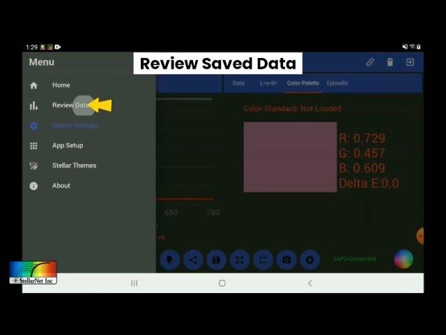 ColorWiz Handheld Spectrometer - Quick Demo