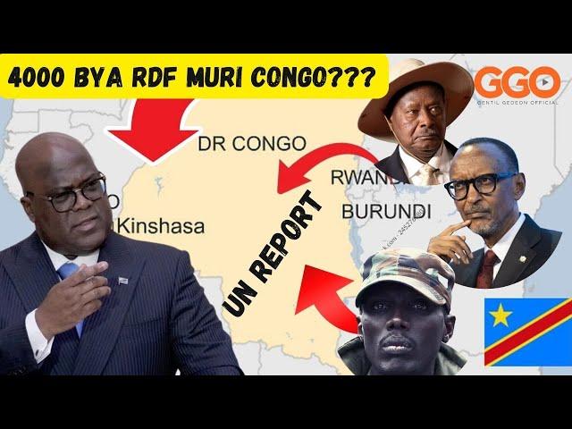 ABASIRIKARE 4000 BA RDF MURI CONGO? MISSILES ZAMBUKIJWE UMUPAKA|UGANDA MU BUTASI|RAPORO NSHYA YA UN