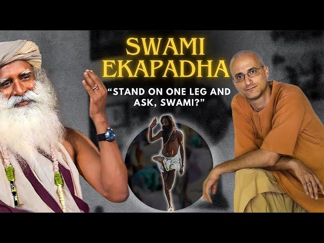 Sadhguru’s PRANKSTER Side On TEASING Swami Ekapadha (ONE LEG) | On The Path Of The Divine | Isha