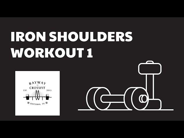 Iron Shoulders Workout 1