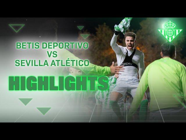 Resumen del partido Betis Deportivo - Sevilla Atlético (1-0) | CANTERA