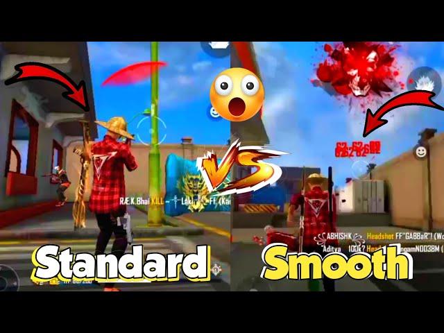 Standard Graphics or Smooth Graphics ️ Which Is Best for Onetap Headshot Trick - Garena Free Fire