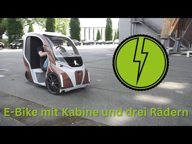 Hopper - e-bike with cabin on three wheels