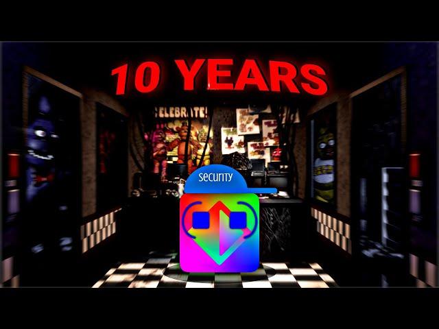 Five Nights at Freddy's | ALL 5 NIGHTS (FNAF 10 Years anniversary special)