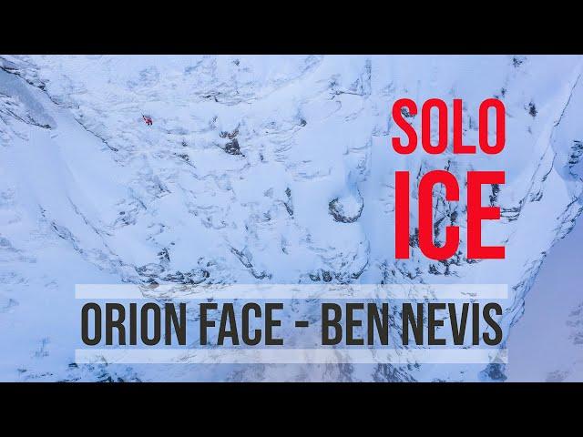 Soloing Orion Face Direct on Ben Nevis