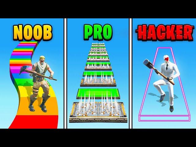 Fortnite NOOB vs PRO vs *HACKER*