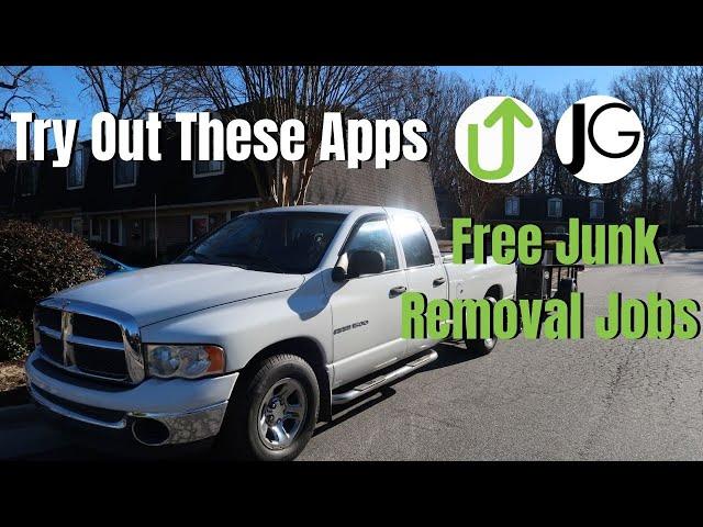 HOW TO GET JUNK REMOVAL JOBS FOR FREE | How To Make Money With A Pickup Truck