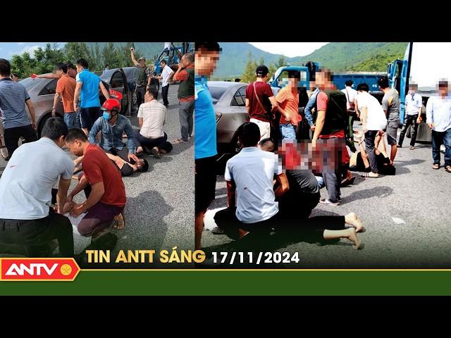 Tin tức an ninh trật tự nóng, thời sự Việt Nam mới nhất 24h sáng ngày 17/11 | ANTV