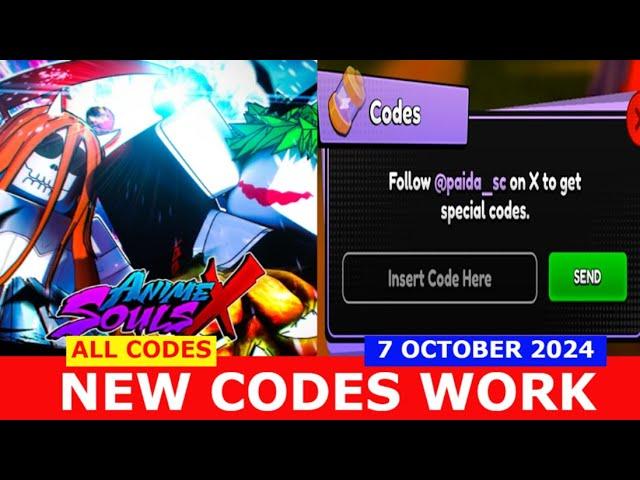 *NEW CODES* [HALLOWEEN] Anime Souls Simulator X ROBLOX | ALL CODES | OCTOBER 7, 2024