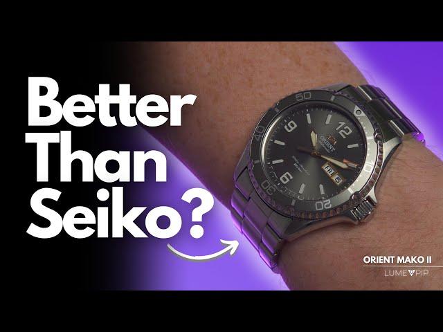 The best Japanese dive watch under $500? Better than Seiko | Orient Mako II Unboxing & Review