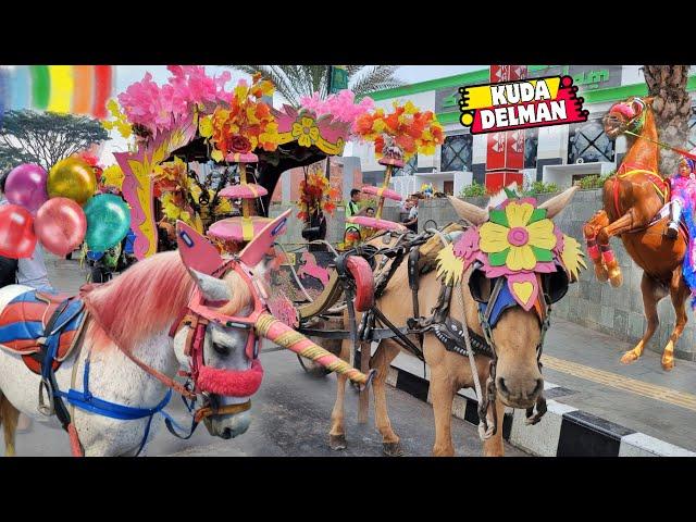 Kuda Delman Kuningan ‼️ Sholawat di Bulan Puasa lagu Wahdana, Ramadhan Kurindu, Lebaran | Kuda