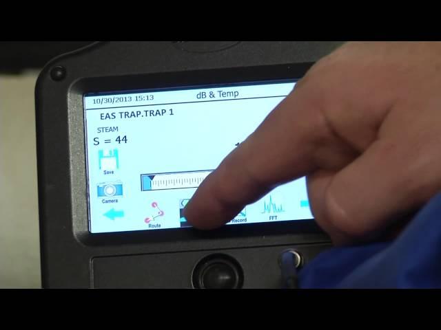 The Ultraprobe 15,000 Touch - Steam Trap Testing