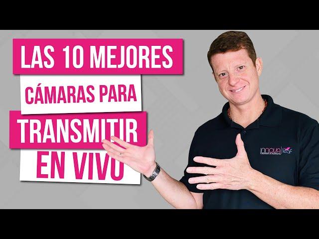 10 Mejores Cámaras DSLR Para Transmitir en Vivo en YouTube y Facebook 2020