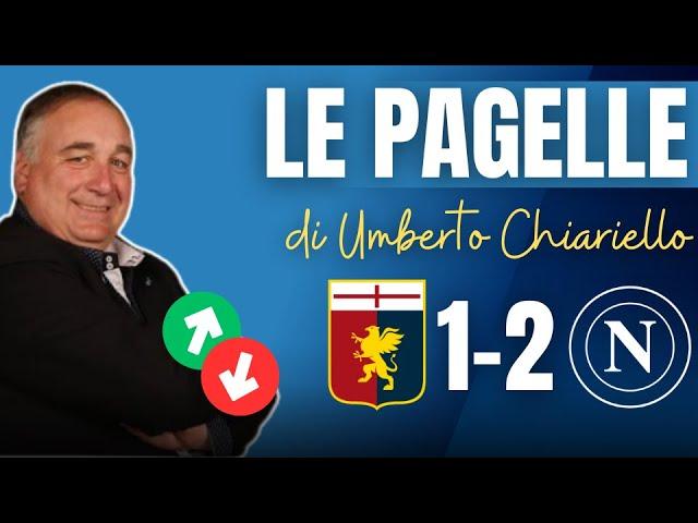 LE PAGELLE di Chiariello dopo Genoa-Napoli 1-2  più il CASO KVARA | CAMPANIA SPORT