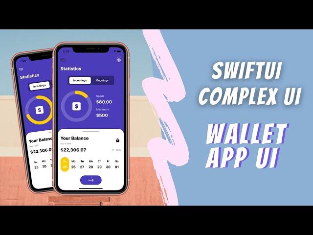 SwiftUI 2.0 Complex App UI - Wallet App UI - Custom Segmented Picker - Shapes - SwiftUI Tutorials