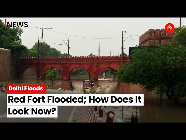 Delhi Floods: Drone Footage Shows Red Fort Flooded; Delhi’s Situation Improves Marginally