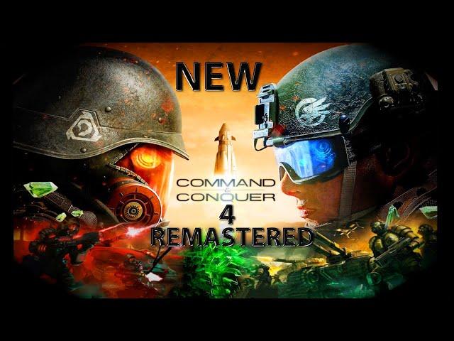 Command and Conquer 4 Tiberium Twilight Remastered with base building | the best game version! NEW