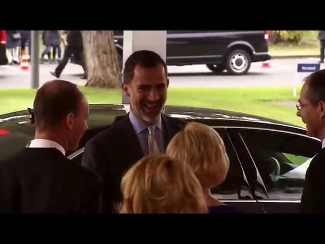 König Felipe VI. von Spanien besucht Bertelsmann