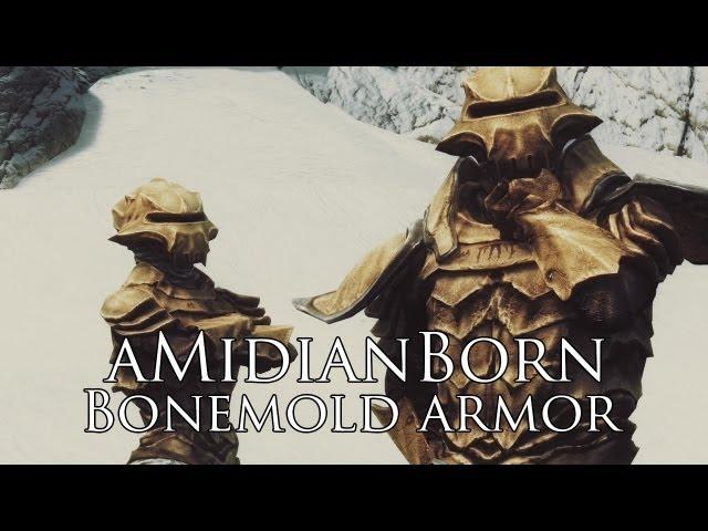 TES V - Skyrim Mods: aMidianBorn Bonemold Armor