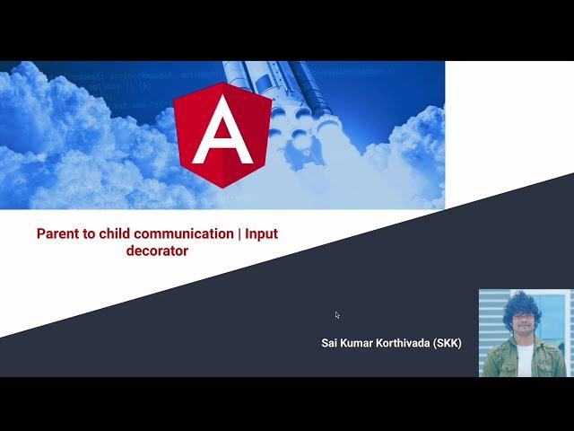 Parent to child communication | Input decorator | Angular 14 | Part 1