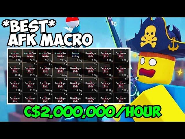 *BEST* AUTO AFK FISCH MACRO ROBLOX How To Afk Grind In Fisch! (Roblox)