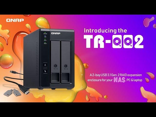 Introducing the TR-002:  A 2-bay USB 3.1 Gen. 2 RAID expansion enclosure for your NAS, PC & laptop