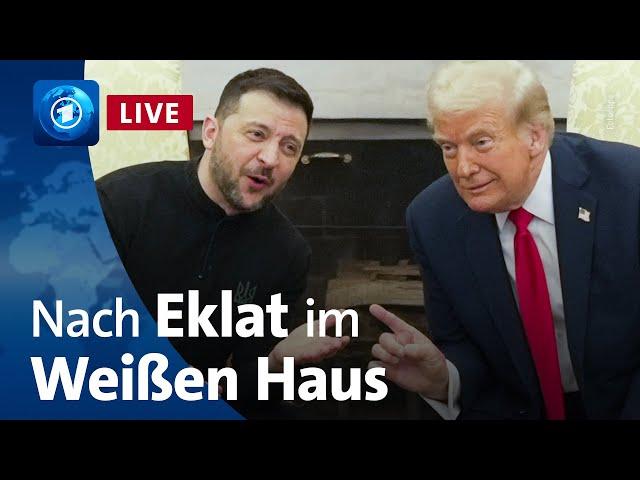 LIVE: Nach Streit zwischen Trump und Selenskyj