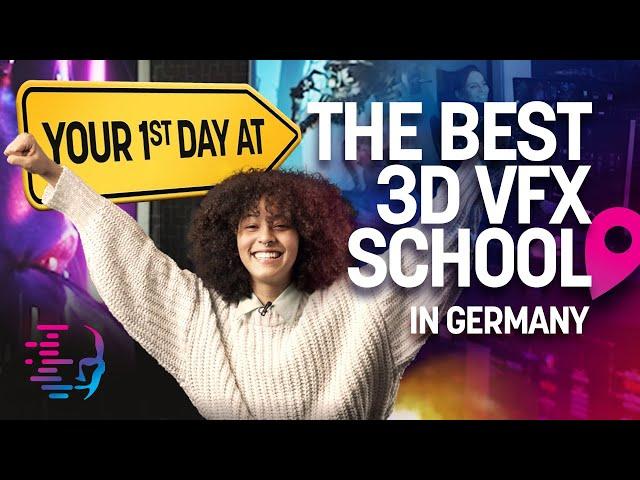 Your first day at the best 3D VFX School in Germany