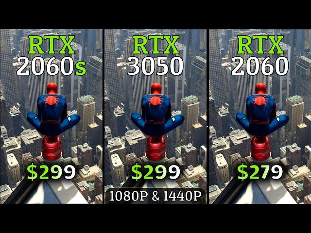 RTX 2060 vs RTX 3050 vs RTX 2060 Super | Test In 8 Games at 1080P & 1440P