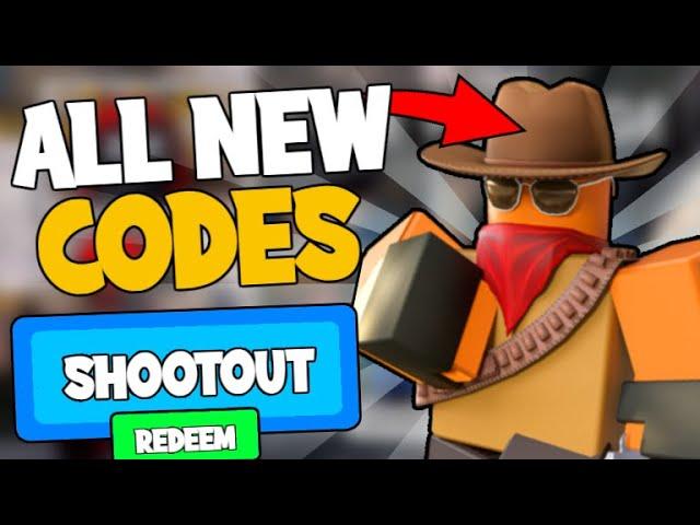 ALL SHOOT OUT CODES! (January 2023) | ROBLOX Codes *SECRET/WORKING*