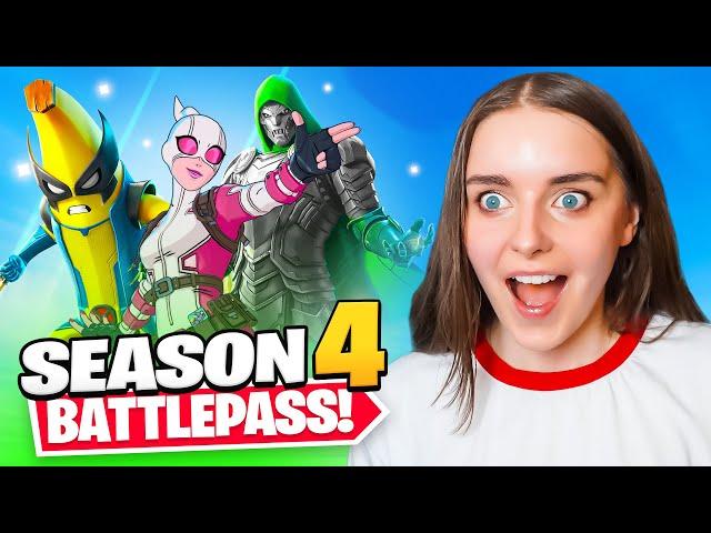 is it worth buying the season 4 BATTLE PASS?! (REACT)