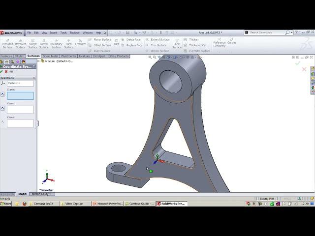 Coordinate System - Creating Reference | SolidWorks | Mechanical Engineering | BK Engineering