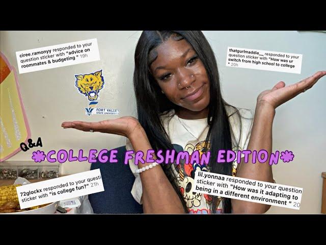 Q&A: my fvsu hbcu college experience *freshman edition *